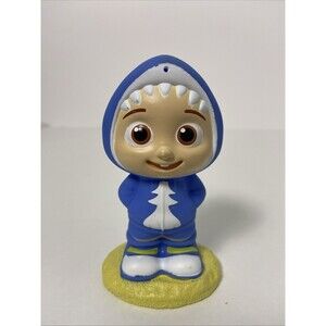 Cocomelon JJ Shark 5” Bath Toy Water Squirter Figure Jazware
